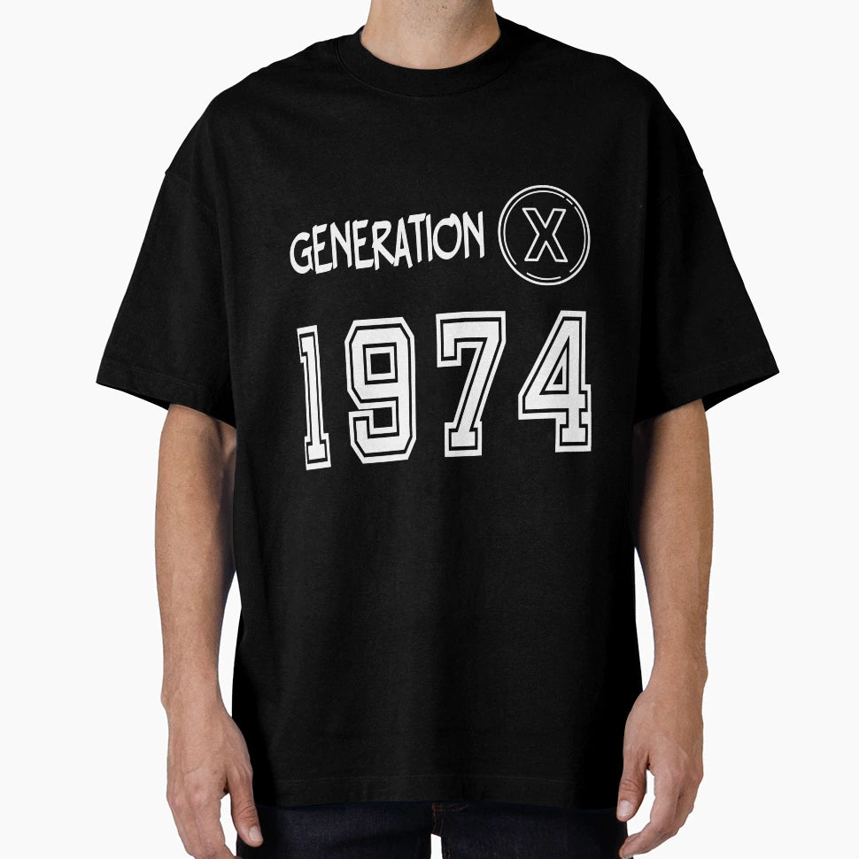 Generation X 1974 T-Shirt - Trendy Graphic Men Women - T-Shirt, Sweatshirt, Hoodie