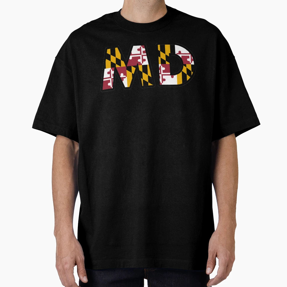 Maryland Md T-Shirt - Graphic Print for Adults - T-Shirt, Sweatshirt, Hoodie