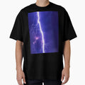 Lightning Strike T-Shirt - Custom Art Print for Adults - T-Shirt, Sweatshirt, Hoodie