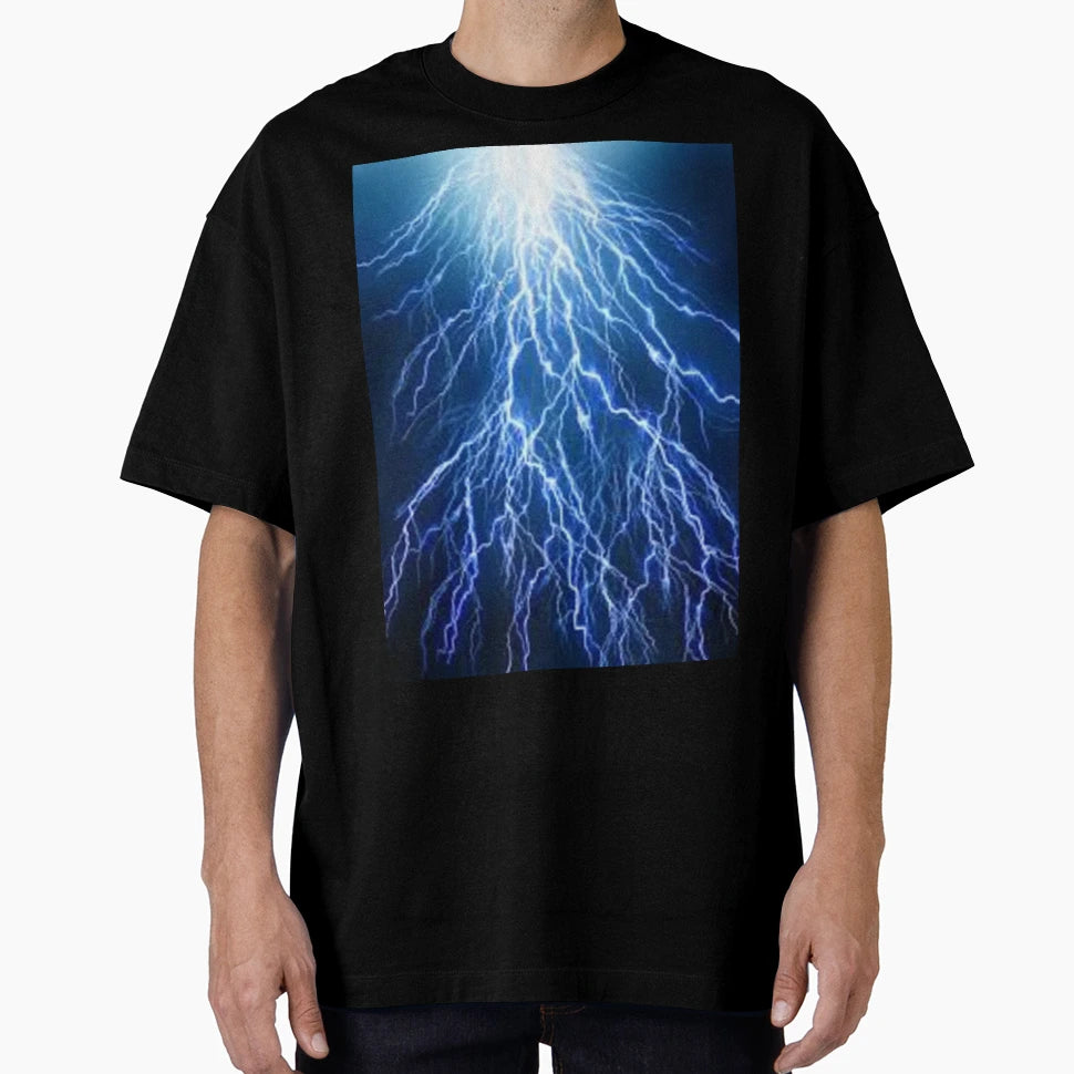 Lightning Storm T-Shirt - Unique Graphic for Adults - T-Shirt, Sweatshirt, Hoodie