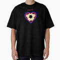 Haiti Soccer Heart T-Shirt - Unique Graphic Unisex - T-Shirt, Sweatshirt, Hoodie