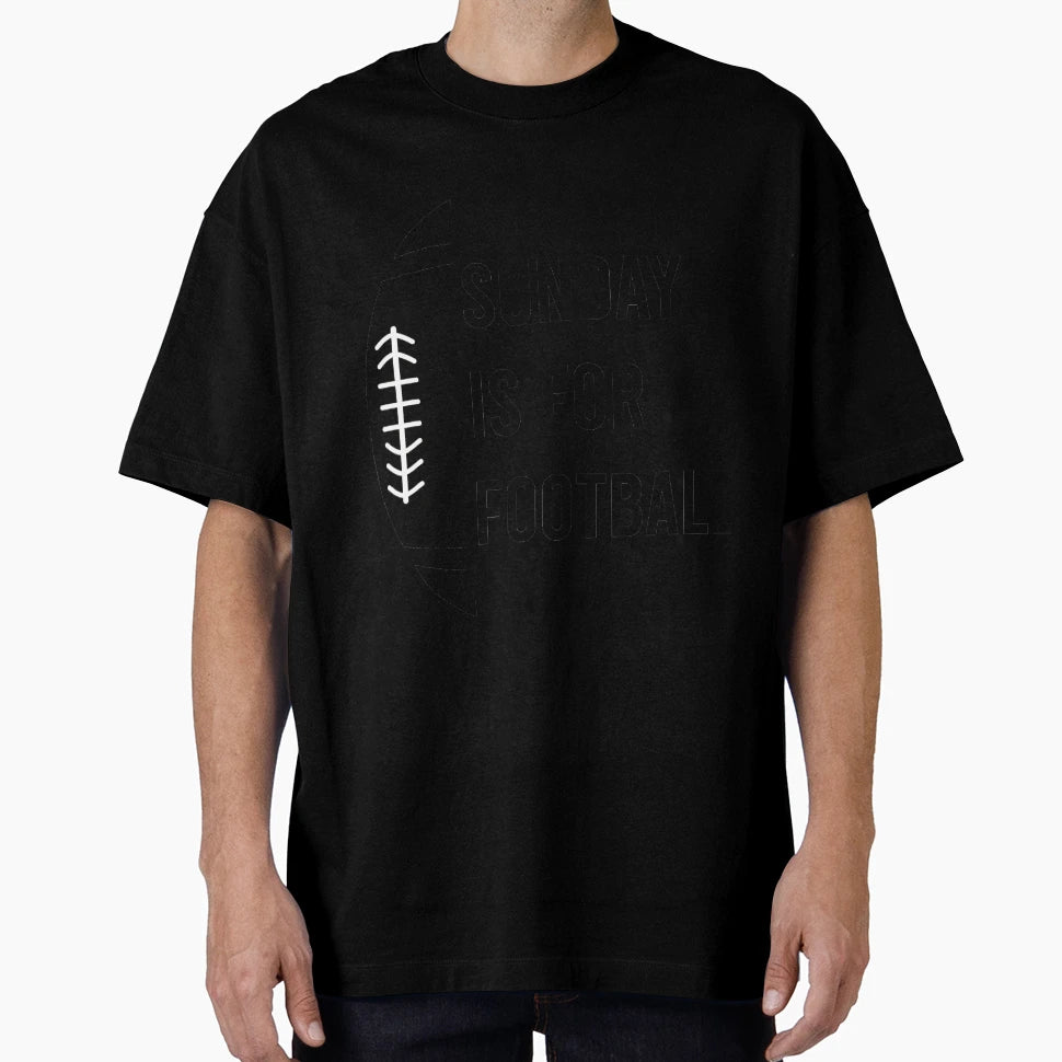 Sunday Is Football T-Shirt - Aesthetic Graphic for Adults - T-Shirt, Sweatshirt, Hoodie