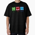 Peace Love Crochet T-Shirt - Streetwear Style for Adults - T-Shirt, Sweatshirt, Hoodie