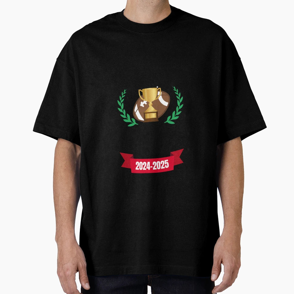 Fantasy Football Champion 2024 2025 T-Shirt - Novelty Apparel Unisex - T-Shirt, Sweatshirt, Hoodie