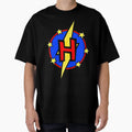 Super Letter H Superhero T-Shirt - Novelty Apparel for Adults - T-Shirt, Sweatshirt, Hoodie