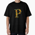 Floral Letter P T-Shirt - Casual Everyday Wear for Adults - T-Shirt, Sweatshirt, Hoodie