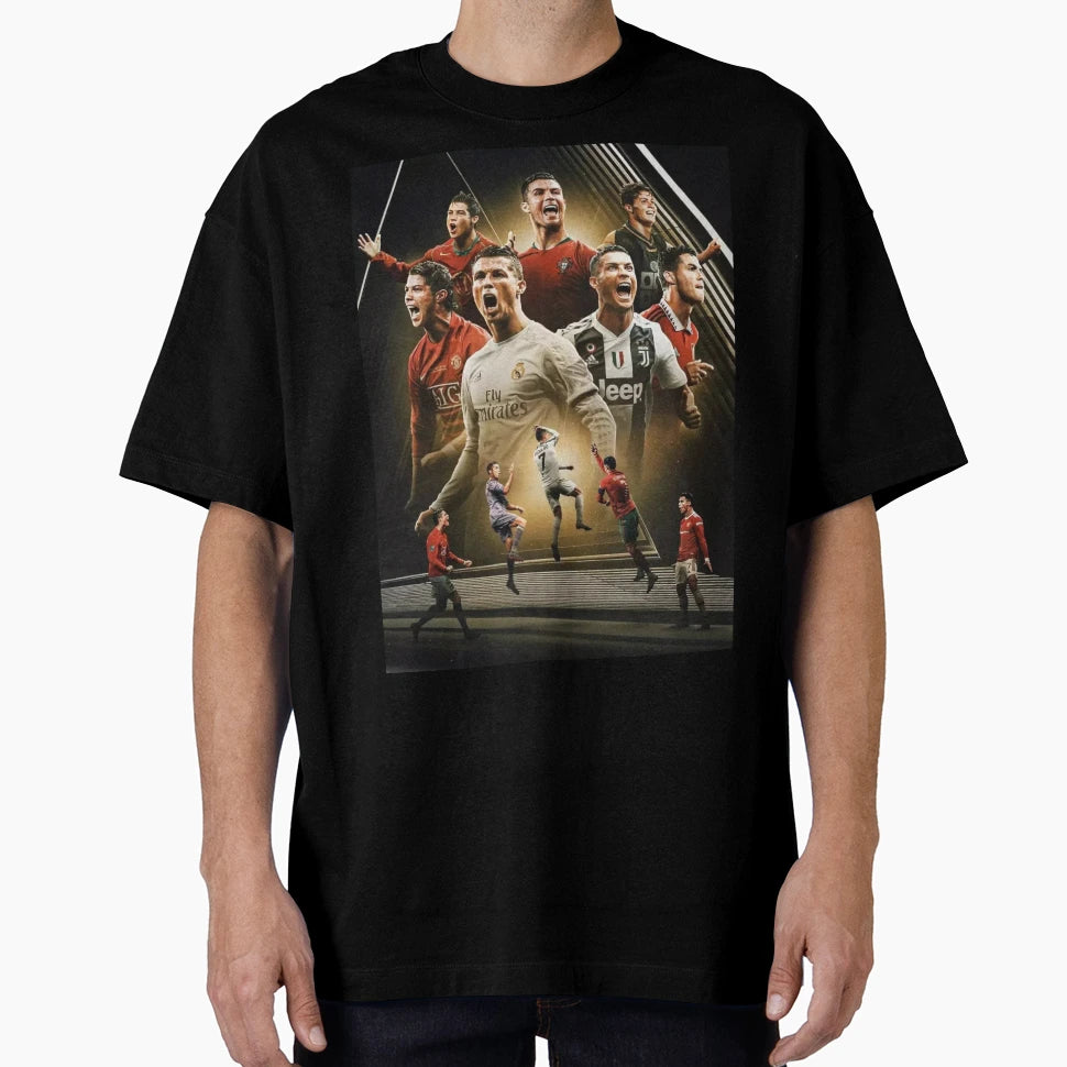 Cristiano Ronaldo Cabra Al Nassr Portugal T-Shirt - Graphic Print Unisex - T-Shirt, Sweatshirt, Hoodie