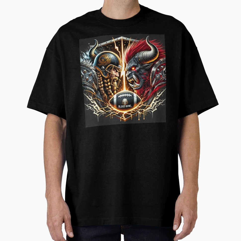Dwarf And Minotaur Bb T-Shirt - Trendy Graphic Unisex - T-Shirt, Sweatshirt, Hoodie