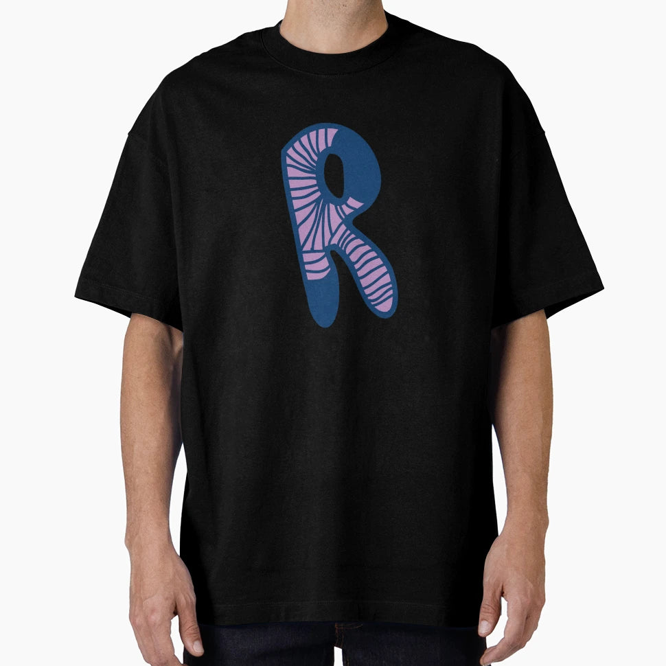 Initial Monogram R T-Shirt - Graphic Print for Adults - T-Shirt, Sweatshirt, Hoodie