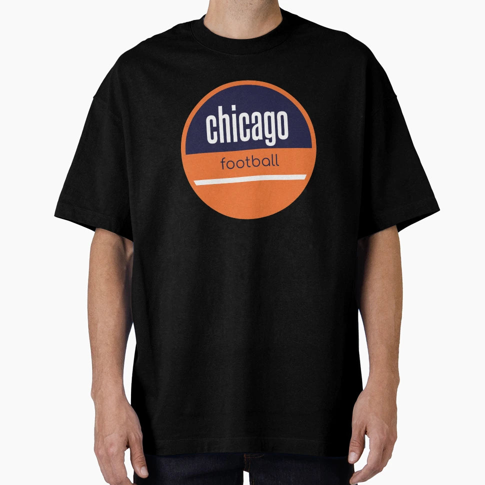 Chicago Football T-Shirt - Aesthetic Graphic Men Women - T-Shirt, Sweatshirt, Hoodie