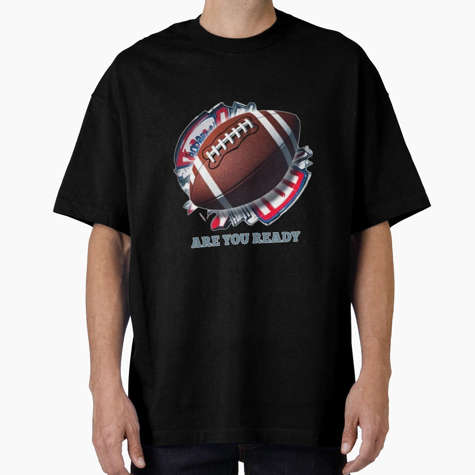 American Football T-Shirt - Fun Novelty Design for Adults - T-Shirt, Sweatshirt, Hoodie