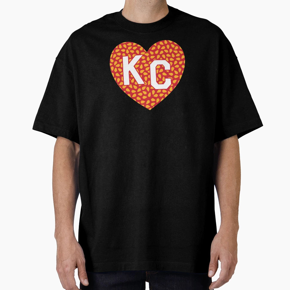 Arrowhead Kc Heart T-Shirt - Minimalist Print for Adults - T-Shirt, Sweatshirt, Hoodie