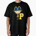 P Is Pirate Educational Illustration T-Shirt - Minimalist Print Unisex - T-Shirt, Sweatshirt, Hoodie
