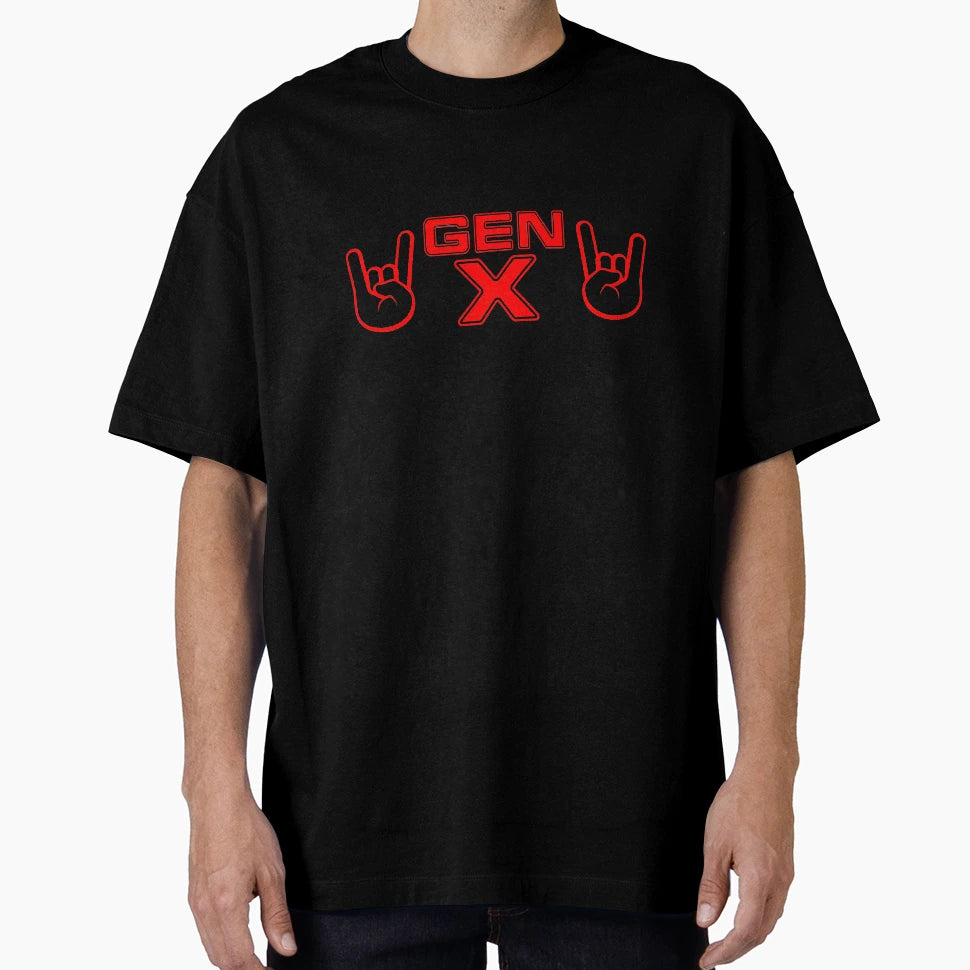 Gen X Rock T-Shirt - Graphic Print for Adults - T-Shirt, Sweatshirt, Hoodie