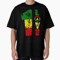 One Love Jamaica Rasta Reggae T-Shirt - Casual Everyday Wear Men Women - T-Shirt, Sweatshirt, Hoodie