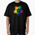 Soccer Love Rainbow T-Shirt - Graphic Print for Adults - T-Shirt, Sweatshirt, Hoodie