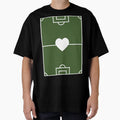 Football Love Field T-Shirt - Minimalist Print Unisex - T-Shirt, Sweatshirt, Hoodie