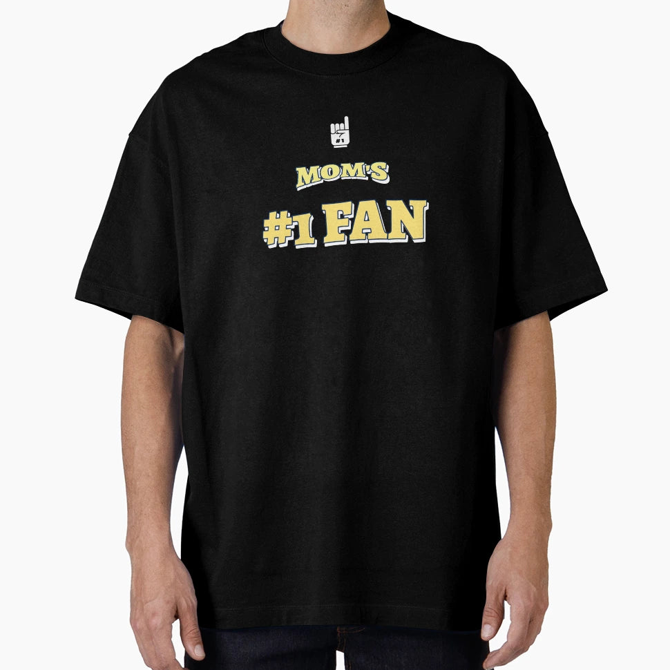 Moms 1 Fan Mum Day Mother Day T-Shirt - Minimalist Print Men Women - T-Shirt, Sweatshirt, Hoodie