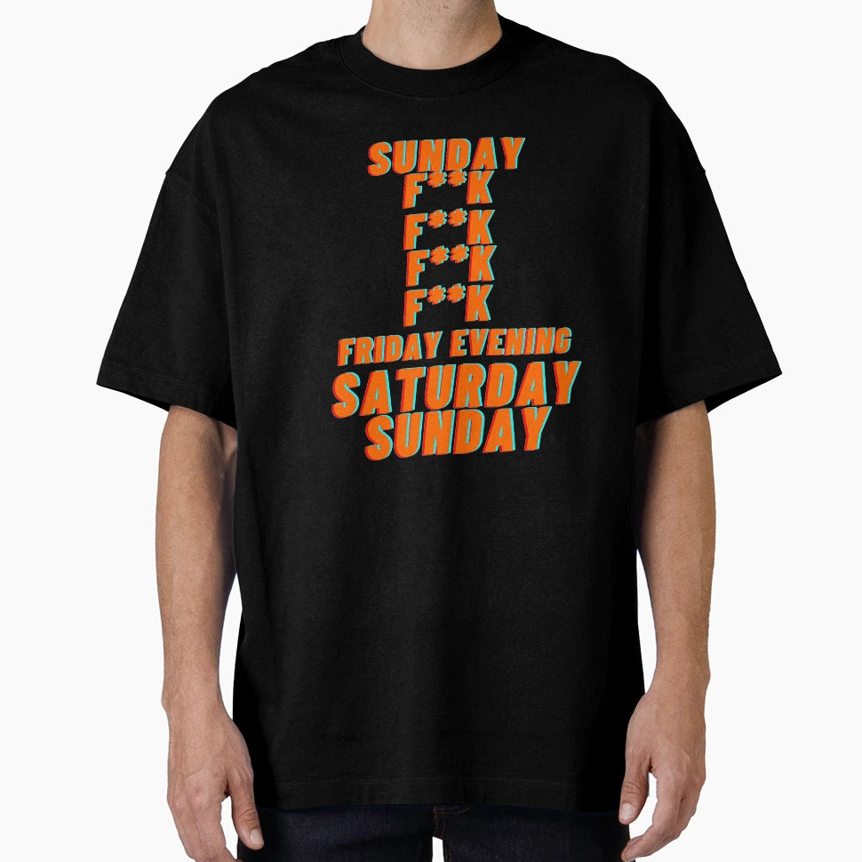 Week Forecast Weekend Party Night T-Shirt - Custom Art Print for Adults - T-Shirt, Sweatshirt, Hoodie