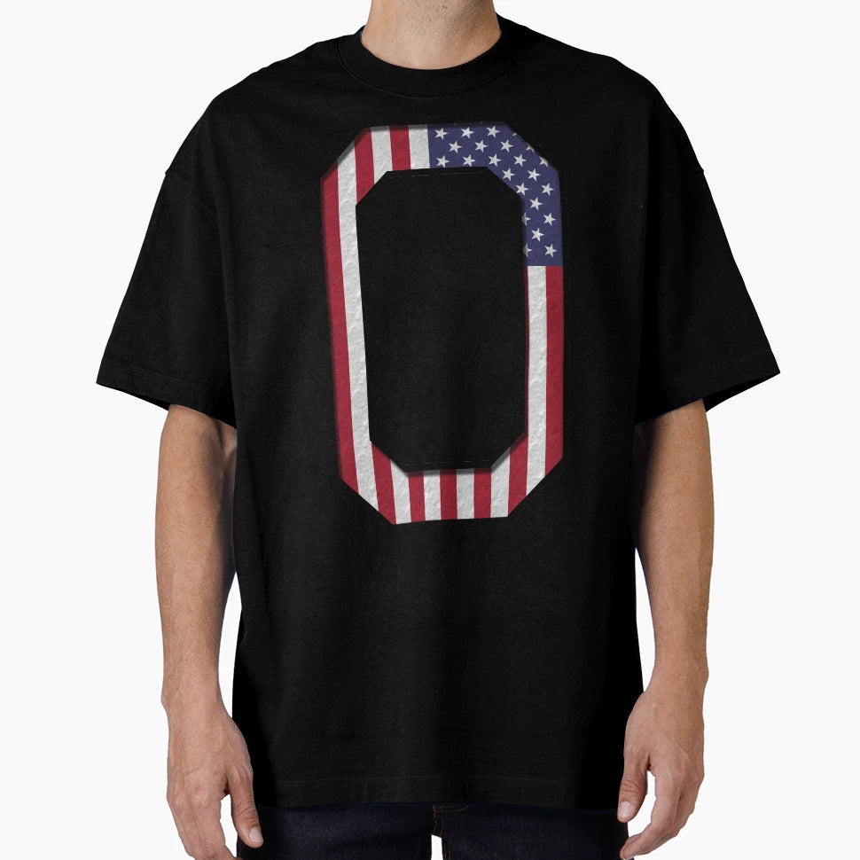 0 Usa Number Sports 3D Drop Shadow T-Shirt - Minimalist Print for Adults - T-Shirt, Sweatshirt, Hoodie