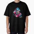 Artistic Cartoon Football Player T-Shirt - Trendy Graphic for Adults - T-Shirt, Sweatshirt, Hoodie