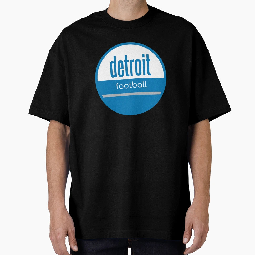 Detroit Football T-Shirt - Trendy Graphic for Adults - T-Shirt, Sweatshirt, Hoodie