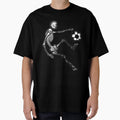 Skeleton Plays Football T-Shirt - Streetwear Style for Adults - T-Shirt, Sweatshirt, Hoodie