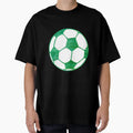 Green Soccer Ball T-Shirt - Streetwear Style for Adults - T-Shirt, Sweatshirt, Hoodie