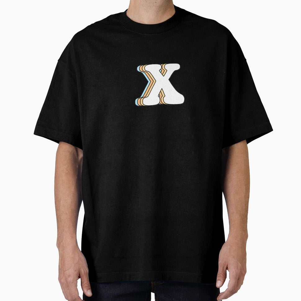 Letter X T-Shirt - Trendy Graphic for Adults - T-Shirt, Sweatshirt, Hoodie