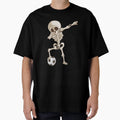 Soccer Skeleton Dabbing T-Shirt - Trendy Graphic for Adults - T-Shirt, Sweatshirt, Hoodie