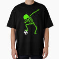 Halloween Dabbing Skeleton Soccer Dab T-Shirt - Trendy Graphic Men Women - T-Shirt, Sweatshirt, Hoodie