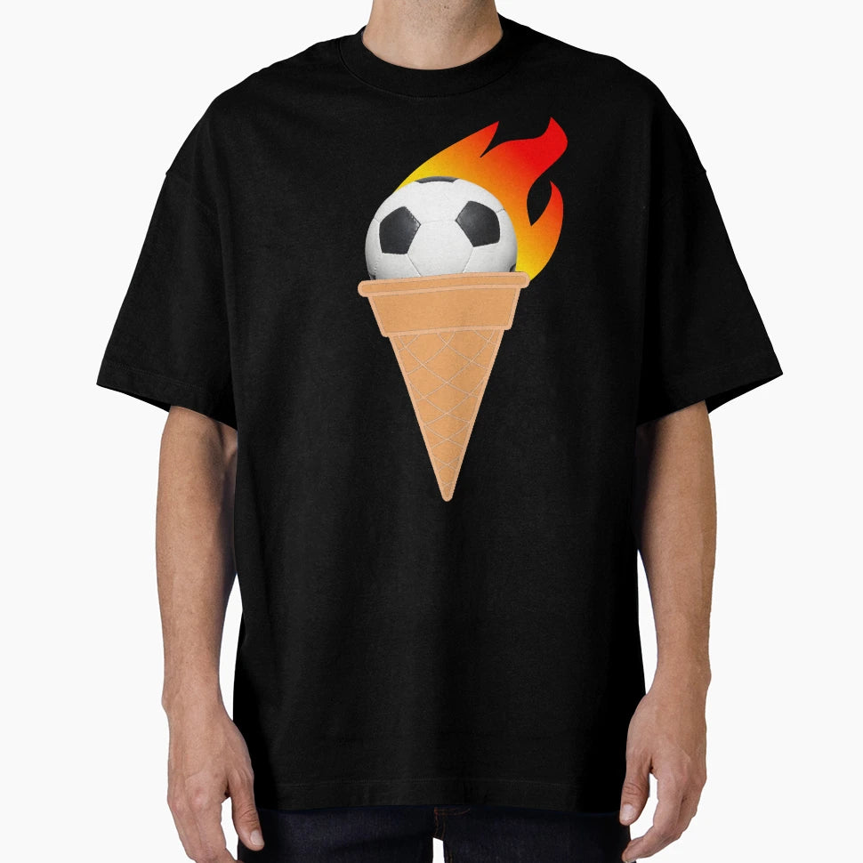 Icecreamy Football T-Shirt - Streetwear Style Men Women - T-Shirt, Sweatshirt, Hoodie