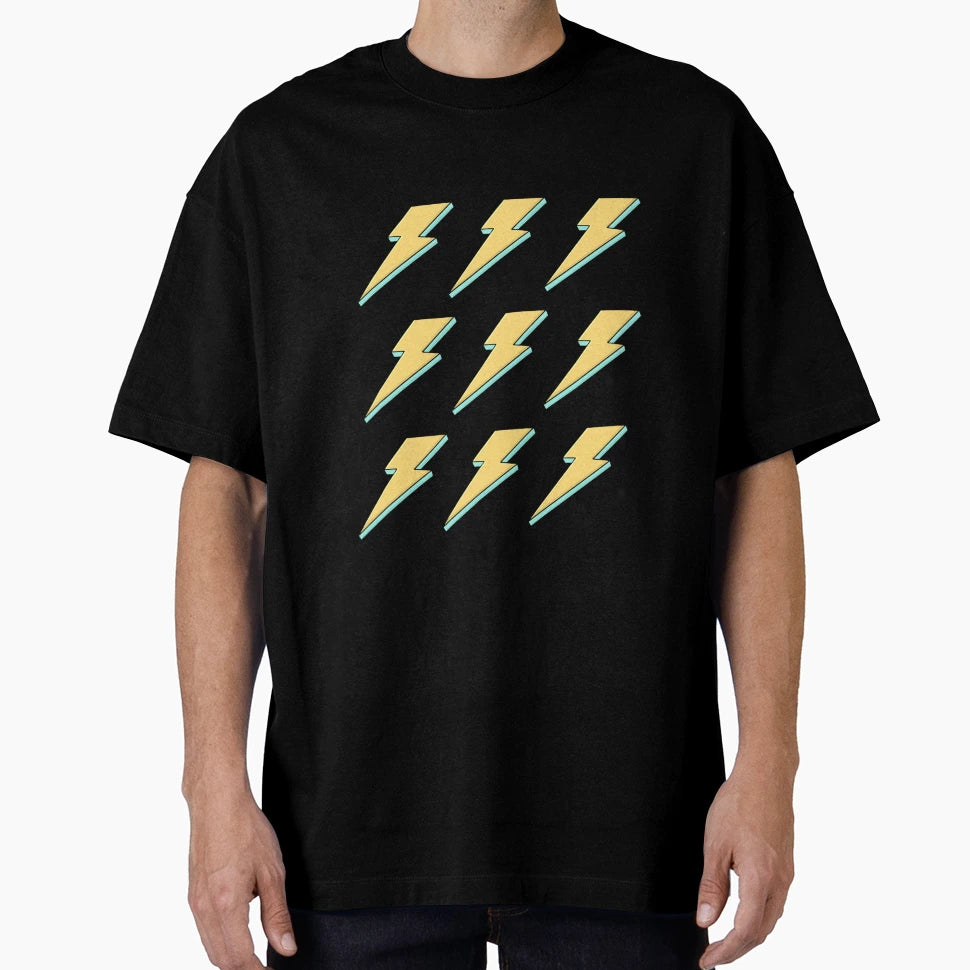 Colorful Lightning Bolts T-Shirt - Novelty Apparel for Adults - T-Shirt, Sweatshirt, Hoodie