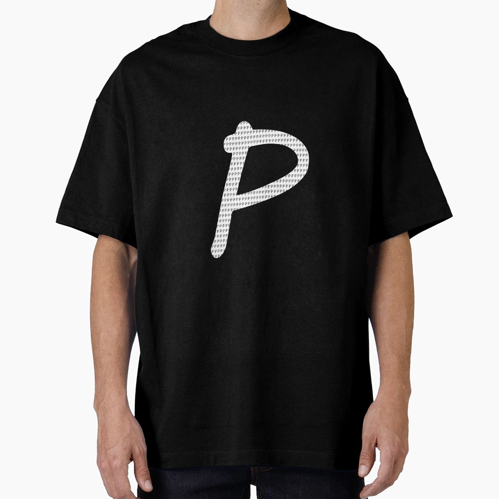 Alphabet P T-Shirt - Casual Everyday Wear Unisex - T-Shirt, Sweatshirt, Hoodie