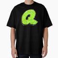 Q Graffiti Letter T-Shirt - Trendy Graphic for Adults - T-Shirt, Sweatshirt, Hoodie