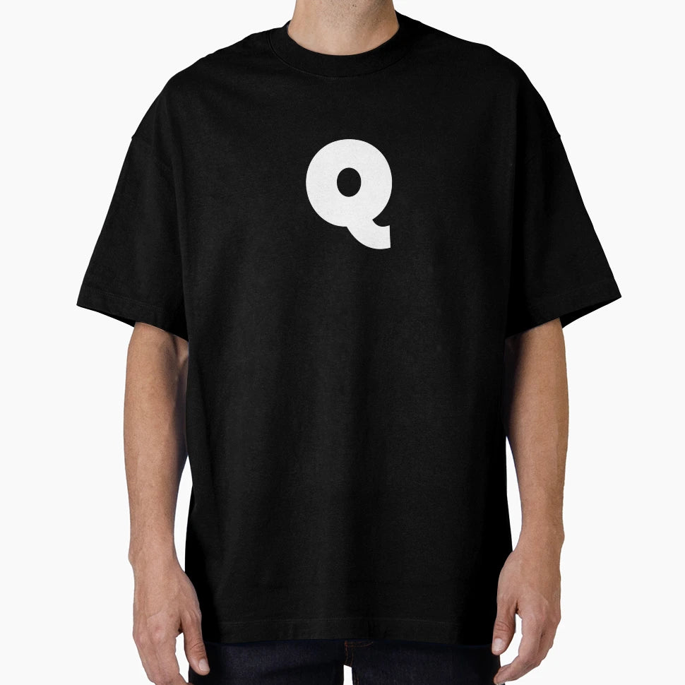 Letter Q Name Symbol Monogram Gift T-Shirt - Minimalist Print Unisex - T-Shirt, Sweatshirt, Hoodie