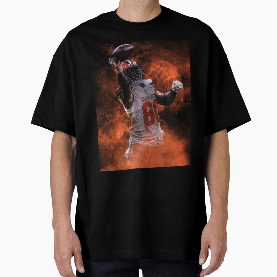 Jarvis Landry Cleveland Sports Art T-Shirt - Graphic Print Men Women - T-Shirt, Sweatshirt, Hoodie