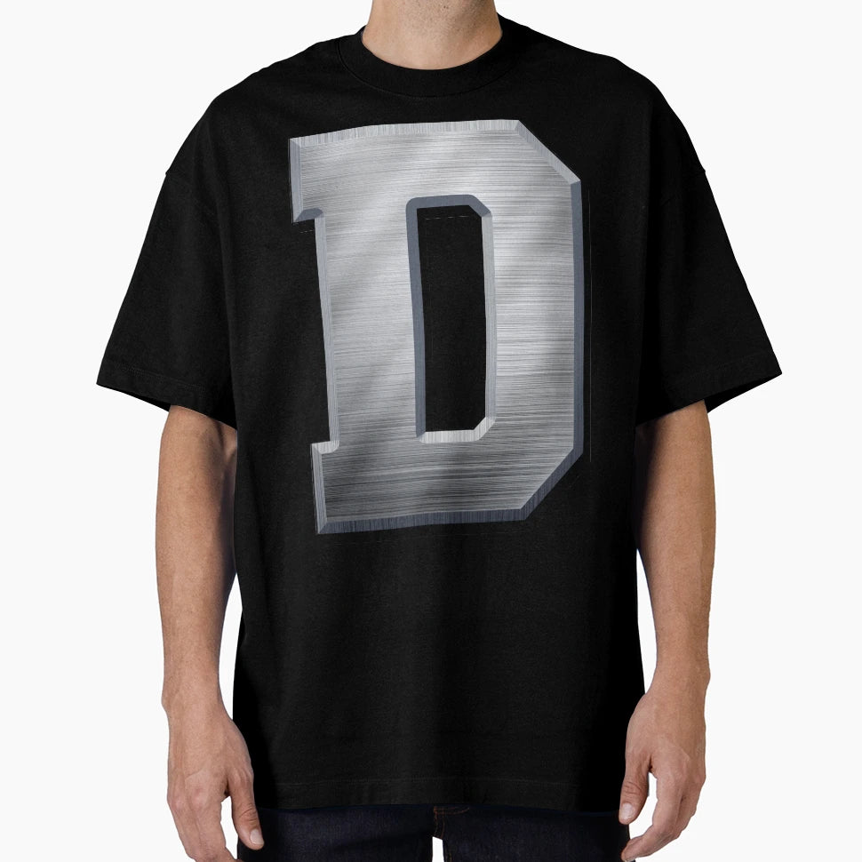Copy Copy Copy Big Steel Letter D T-Shirt - Graphic Print Unisex - T-Shirt, Sweatshirt, Hoodie