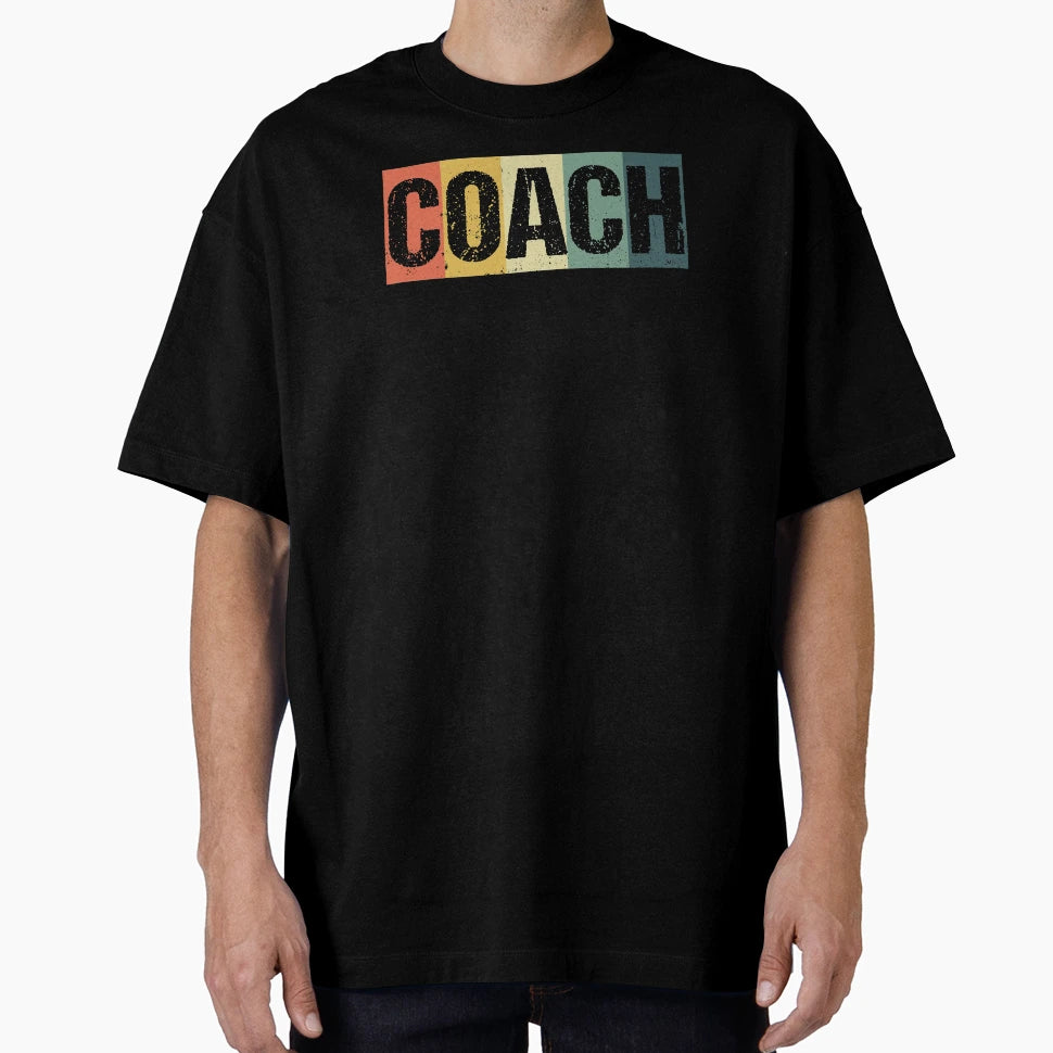 Coach Funny Sports Mentor Trainer T-Shirt - Fun Novelty Design for Adults - T-Shirt, Sweatshirt, Hoodie