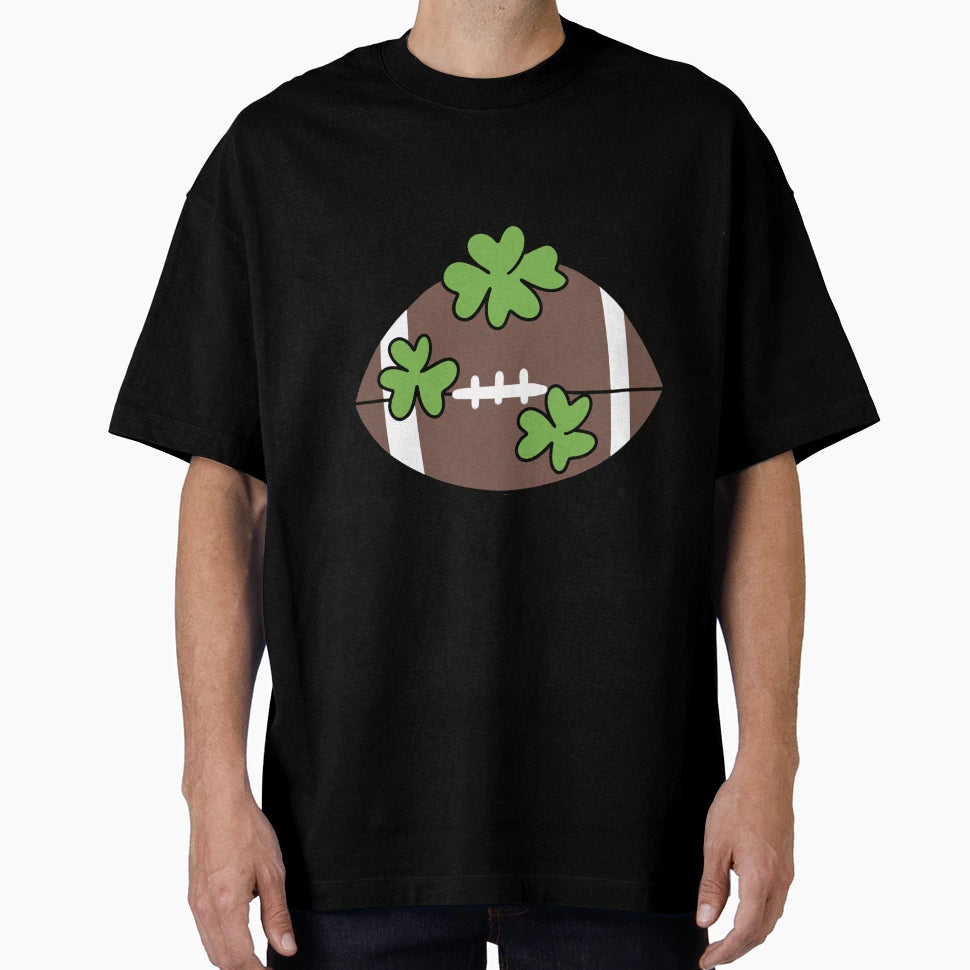 Lucky Football T-Shirt - Minimalist Print for Adults - T-Shirt, Sweatshirt, Hoodie