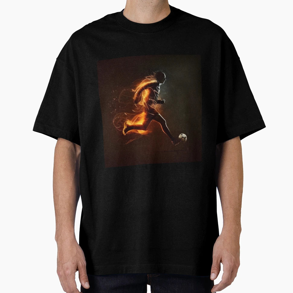 Soccer Football Player T-Shirt - Casual Everyday Wear Men Women - T-Shirt, Sweatshirt, Hoodie