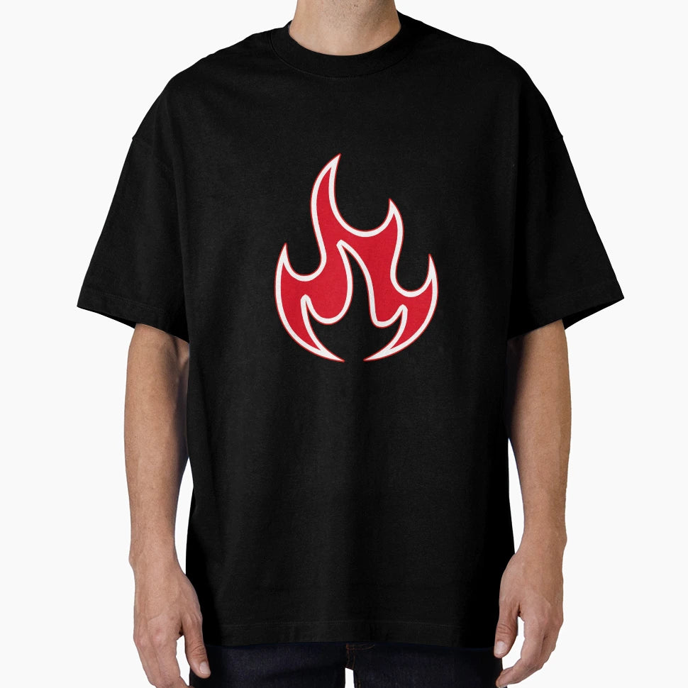 Fire Red T-Shirt - Unique Graphic for Adults - T-Shirt, Sweatshirt, Hoodie