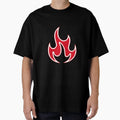 Fire Red T-Shirt - Unique Graphic for Adults - T-Shirt, Sweatshirt, Hoodie