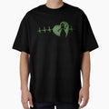 Flatwoods Monster Cryptid Heartbeat T-Shirt - Trendy Graphic for Adults - T-Shirt, Sweatshirt, Hoodie