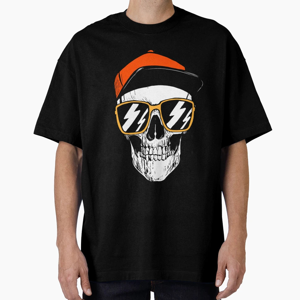 Skull Cappy T-Shirt - Casual Everyday Wear for Adults - T-Shirt, Sweatshirt, Hoodie