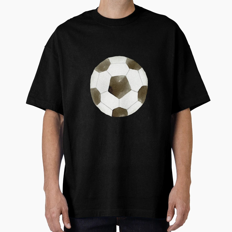 Watercolor Soccer Ball T-Shirt - Unique Graphic Men Women - T-Shirt, Sweatshirt, Hoodie
