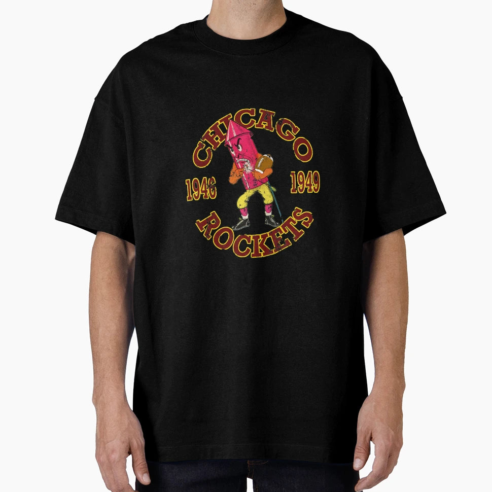 Chicago Rockets T-Shirt - Aesthetic Graphic for Adults - T-Shirt, Sweatshirt, Hoodie