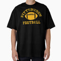 Pittsburgh Distressed Pro Football Team T-Shirt - Aesthetic Graphic Unisex - T-Shirt, Sweatshirt, Hoodie