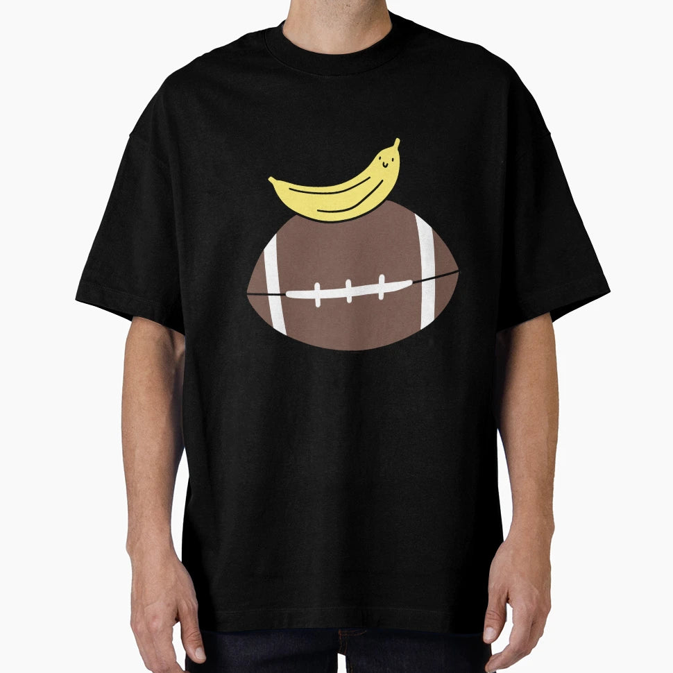 Banana And Football T-Shirt - Casual Everyday Wear Unisex - T-Shirt, Sweatshirt, Hoodie