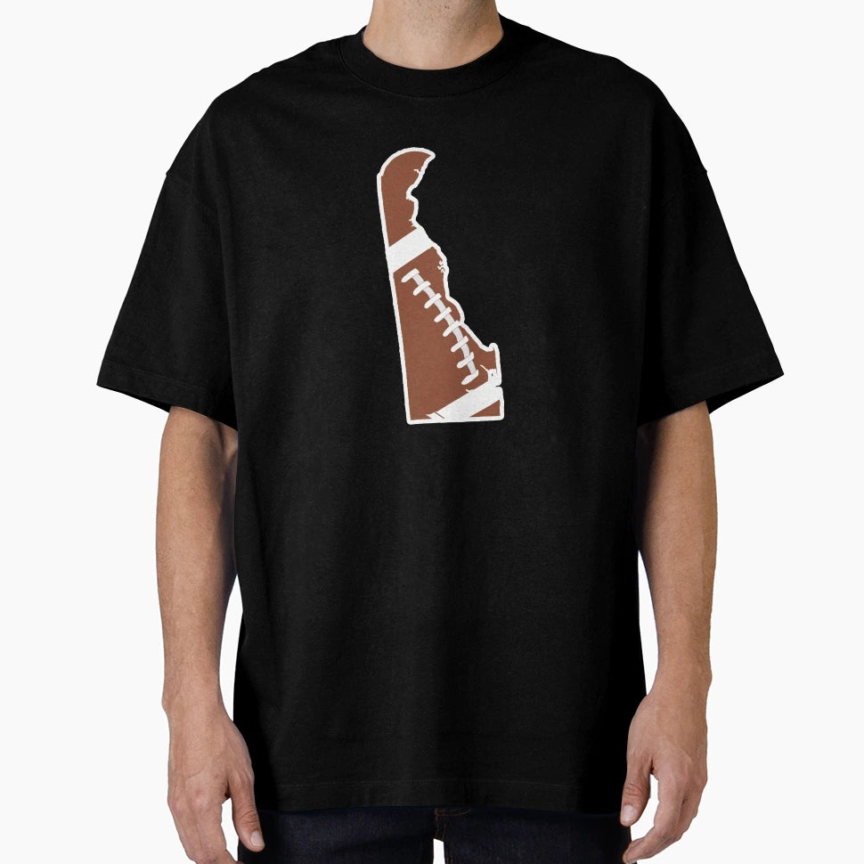 Football Delaware Fun Football Lover T-Shirt - Fun Novelty Design Unisex - T-Shirt, Sweatshirt, Hoodie